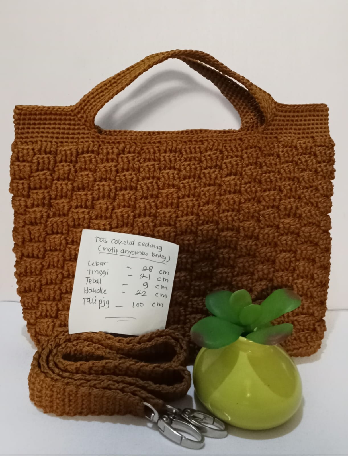 Tas Cokelat Sedang